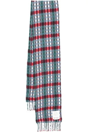 Maje Sciarpa con motivo tartan