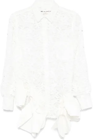 Comme des Garçons Camicia in pizzo guipure