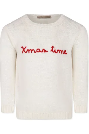 LA STUPENDERIA Maglione con ricamo