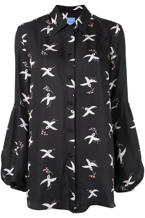 Macgraw Blusa St. Clair Bird Print