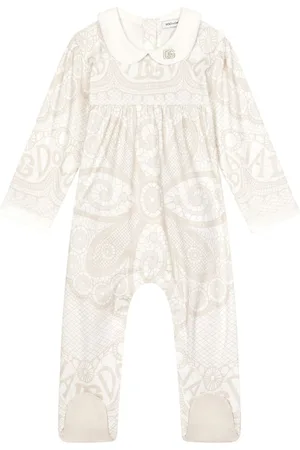 Dolce & Gabbana Set neonato con logo GG