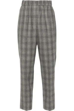PESERICO SIGN Pantaloni tartan