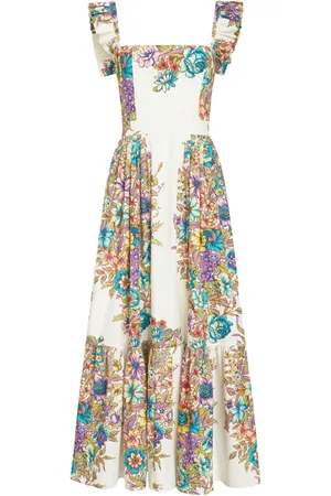 Etro Abito midi a fiori