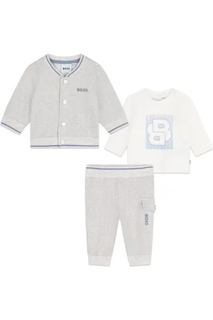 HUGO BOSS Set di 3 pantaloni con stampa a zigzag