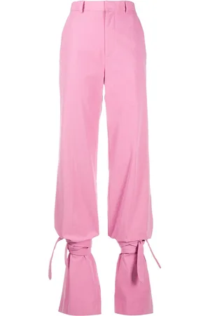 The Attico Pantaloni a vita alta