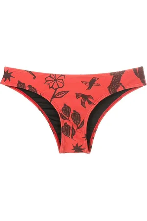 Lygia & Nanny Slip bikini Waikiki con stampa grafica