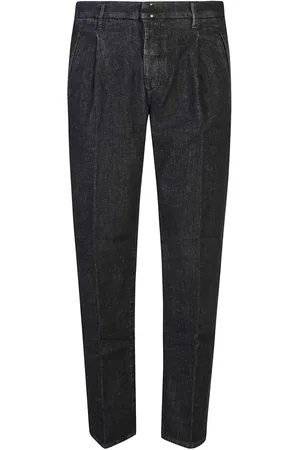 Incotex Jeans affusolati con applicazione
