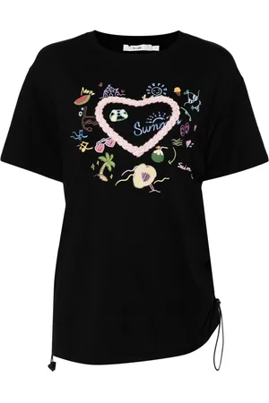 B+AB T-shirt con stampa grafica