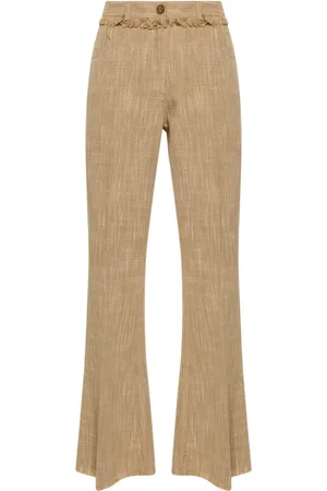Etro Pantaloni crop svasati