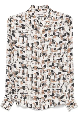 Liu Jo Camicia con stampa geometrica
