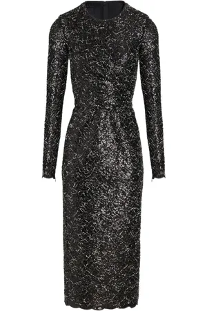 Giambattista Valli Abito midi con paillettes