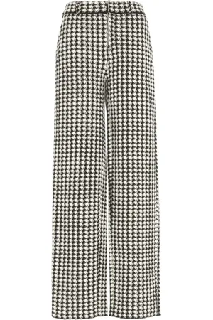 Barrie Pantaloni in pied-de-poule