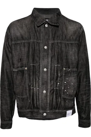 NEIGHBORHOOD Giacca denim con stampa