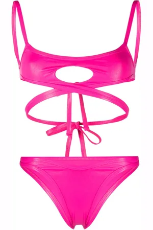 The Attico Bikini a portafoglio con cut-out