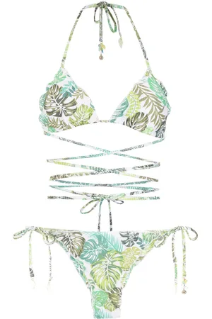 AMIR SLAMA Bikini con stampa