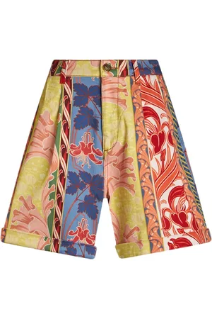 Etro Shorts con stampa grafica
