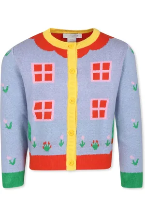 Stella McCartney Cardigan con lavorazione a maglia