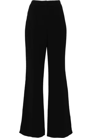 Elie saab Pantaloni con cuciture a contrasto