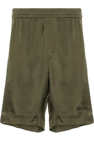 Msgm Shorts sportivi con ricamo