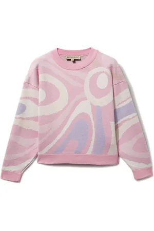 PUCCI Junior Maglione con intarsio Marmo