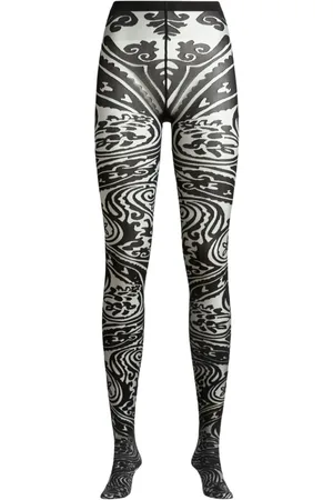 Etro Collant Paisley Tattoo