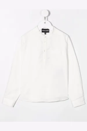 Emporio Armani Camicia con colletto a cinturino