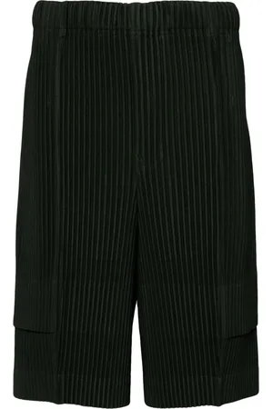 Issey Miyake Shorts cargo con pieghe