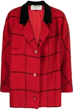 A.N.G.E.L.O. Vintage Cult Cappotto a quadri Pre-owned anni 