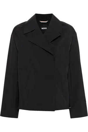 HUGO BOSS Giacca impermeabile con applicazione