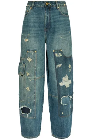 Ganni Jeans a gamba ampia