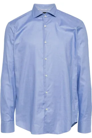 HUGO BOSS Camicia con colletto alla francese