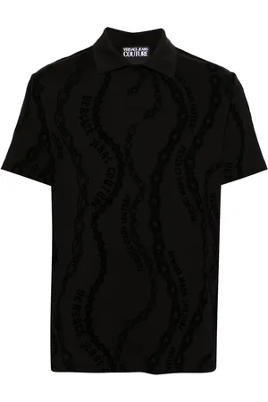 VERSACE Polo con stampa