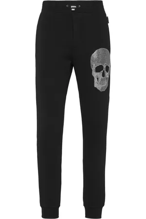 Philipp Plein Joggers Skull con strass