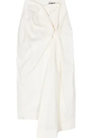 Issey Miyake Gonna midi asimmetrica