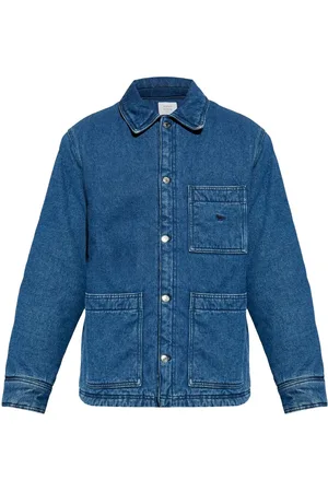 Maison Kitsuné Giacca denim imbottita