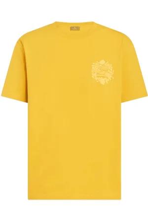Etro T-shirt con ricamo Pegaso