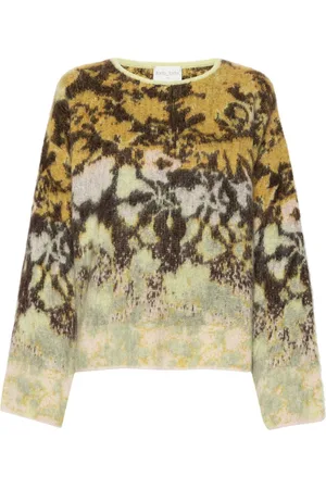 FORTE FORTE Maglione Bloom Mist jacquard