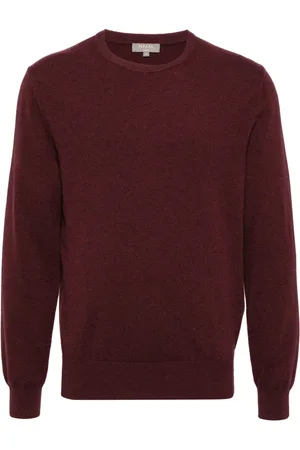 N.PEAL Maglione Oxford con scollo rotondo