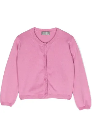 Il gufo Cardigan girocollo