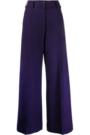 Etro Pantaloni svasati a vita alta