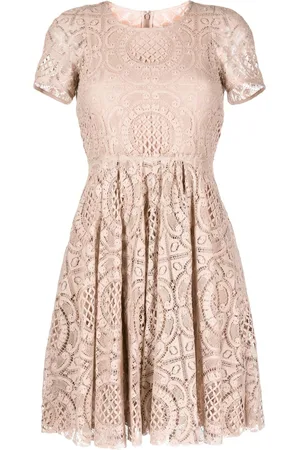 Burberry Abito in pizzo a maniche corte