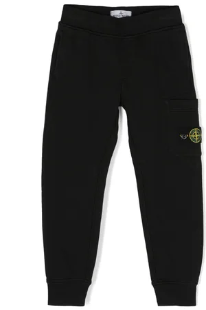 Stone Island Pantaloni sportivi Compass con applicazione