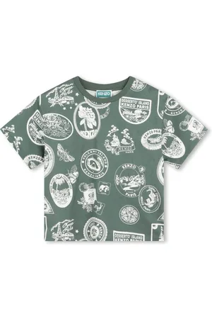 Kenzo T-shirt con stampa grafica