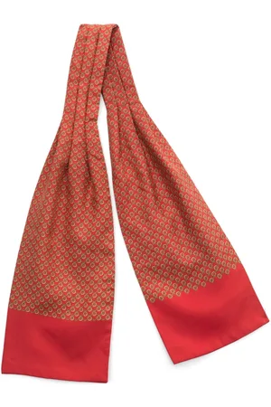 Hermès Sciarpa con stampa anni 