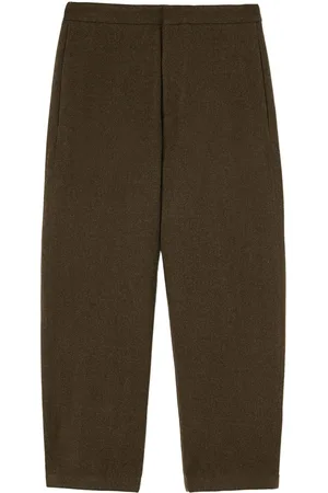Jil Sander Pantaloni affusolati con applicazione