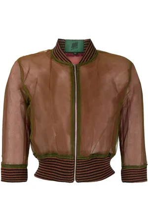 Jean Paul Gaultier Bomber semi trasparente anni 