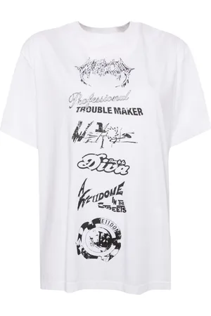 We11 Done T-shirt con logo