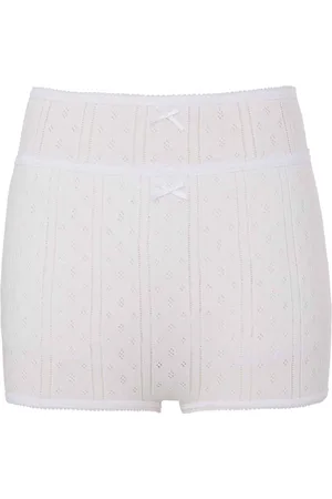J.W.Anderson Shorts a doppio strato con lavorazione pointelle