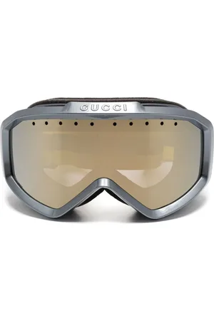 Gucci Maschera da sci con logo goffrato