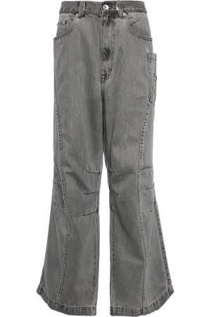 FIVE CM Jeans dritti con inserti